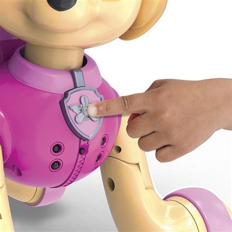 Robot Interactif Zoomer Pat Patrouille Stella Jeux Et Jouets Spin
