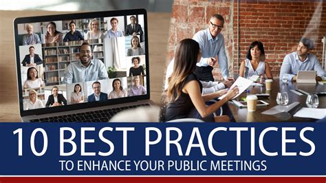 Top 10 Best Practices For Meetings Infographic