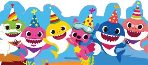 baby shark png Hd Babyshark Sticker 110698 Decoração de festa de