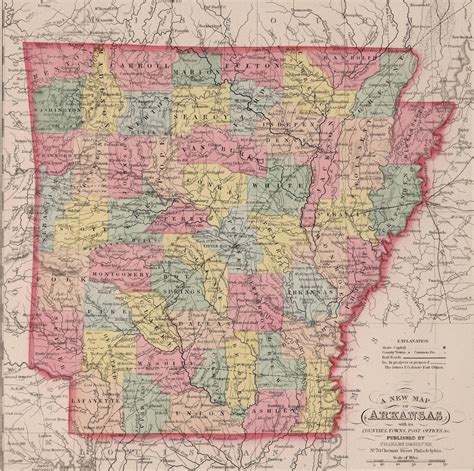 The War In Arkansas Historical Maps