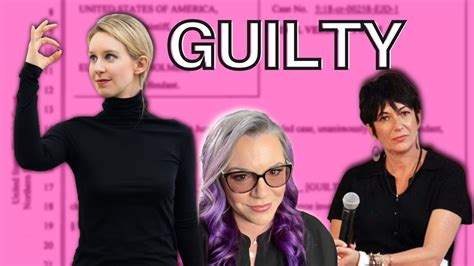 Lawyer Reacts Guilty Elizabeth Holmes And Ghislaine Maxwell Face Prison Youtube