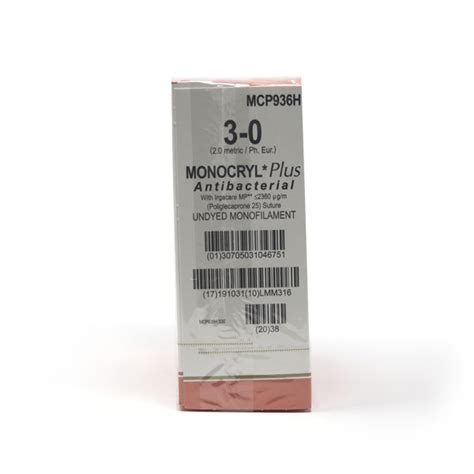 Monocryl Plus 30 Agps 3 38 Circ C36 Arkanum MÉxico
