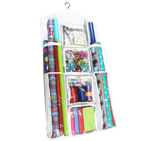 Wrapping Paper Storageorganizer Double Sided Extra Large 47 X 23