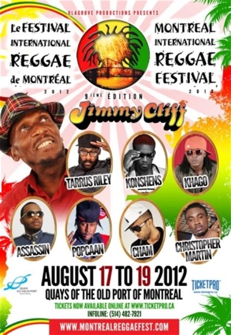 montreal reggae fest caribana info and tickets