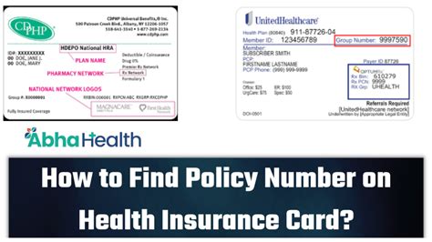 How To Find Policy Number On Health Insurance Card