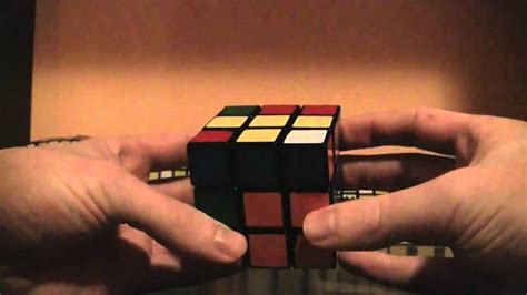How To Solve A Rubiks Cube Finishing First Layer Youtube