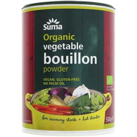 Suma Organic Vegetable Bouillon Powder - 500g - Suma ...