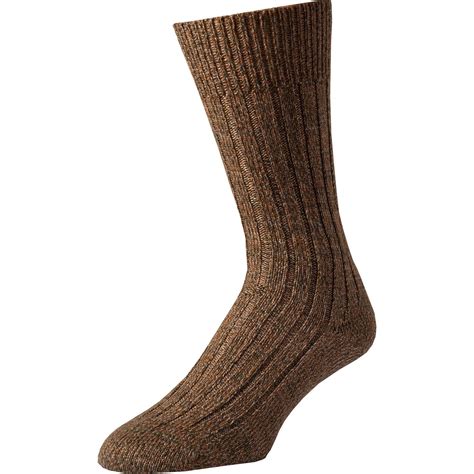 Brown Marl Country Sock Mens Country Clothing Cordings