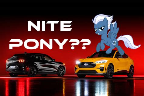 Fords New Mustang Nite Pony Is The Worst Special Edition Name Ever