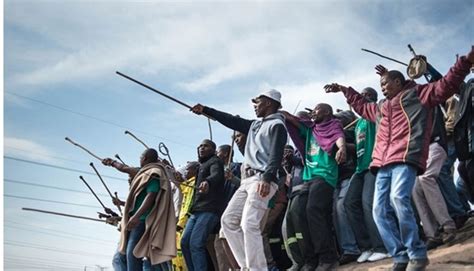 south africa s anc under fire four years after marikana massacre gulf times