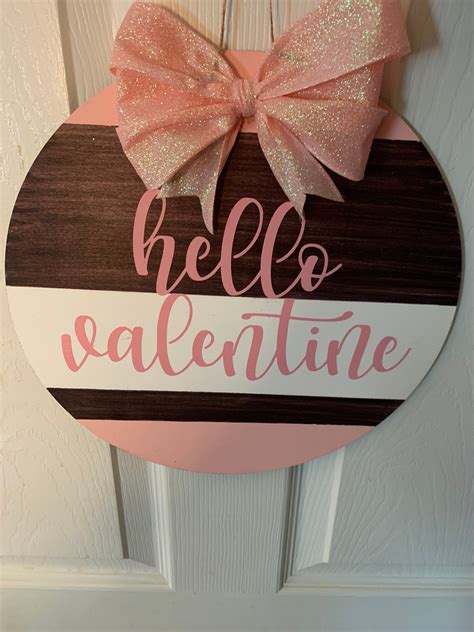 Valentines Day Door Hangers Etsy