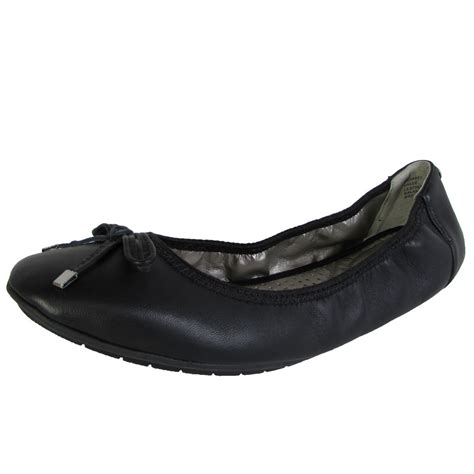 Me Too Womens Halle Leather Ballet Flat Shoe Ebay