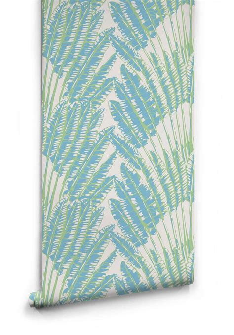 An Elegant And Primal Tropical Feather Palm Wallpaper That Is Versatile