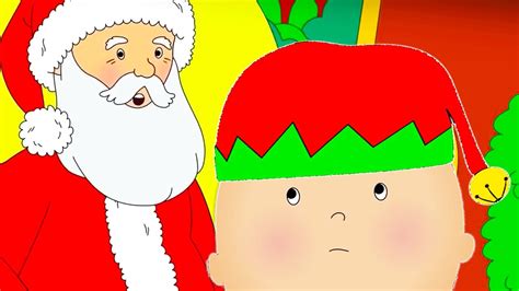 Caillou And Santa Claus Caillou Cartoon Youtube