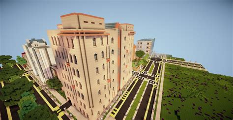 Art Deco Appartment Building Minecraft Map