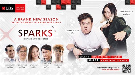 Dbs Launches Third Season Of Sparks Web Series Branding In Asia