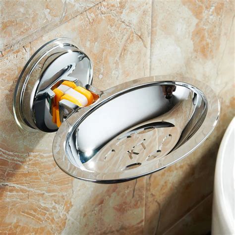 Shower Tray Bathroom Accessories Suction Shower Soap Holder Bathroom