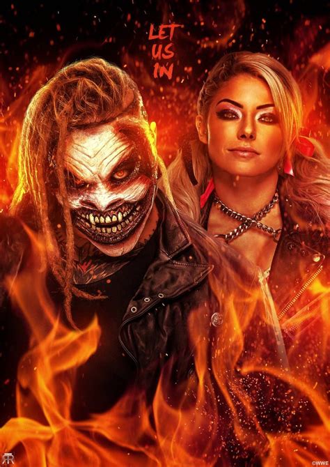 WWE The Fiend And Alexa Bliss Poster By RahulTR Wwe Female Wrestlers Female Wrestlers Wwe