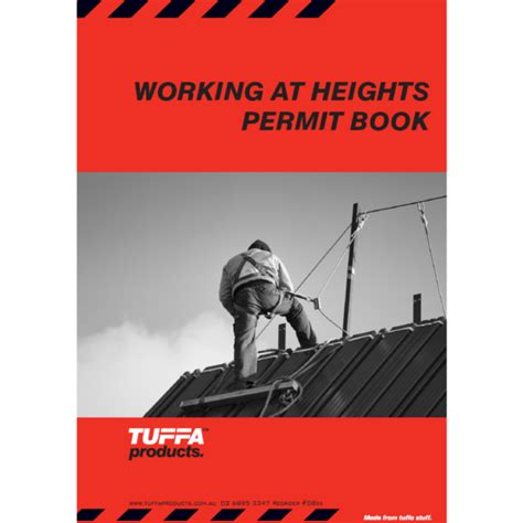 Safety Permit Books Tuffa Products