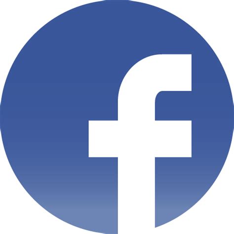 Flat Facebook Logo Png Icon Circle