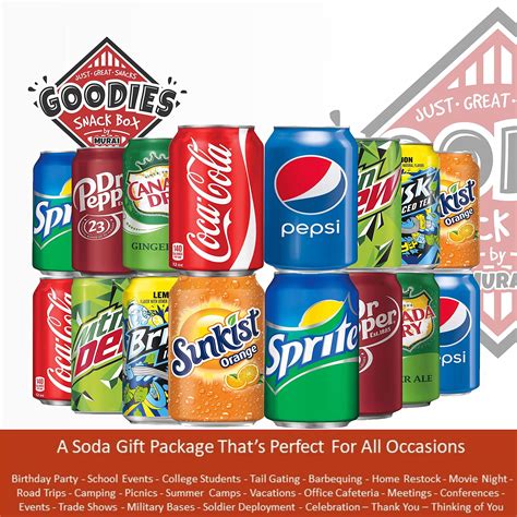 16 Soda Variety Pack A Soft Drink Assortment Of Coca Cola Pepsi
