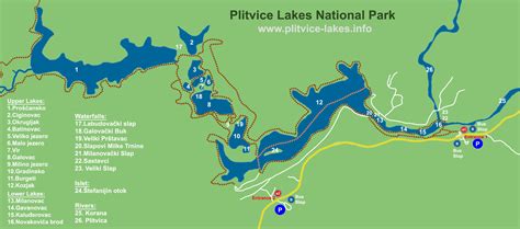 Parc National Des Lacs De Plitvice Plitvička Jezera Croatie