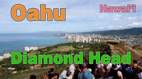 ダイヤモンドヘッドを歩く 4k Walk Up Diamond Head Hawaiian Island Of Oahu Youtube