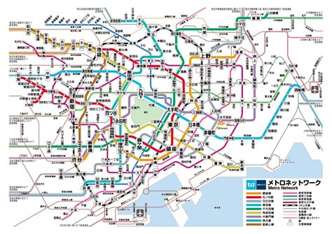 Tokyo Train Map The Complete Guide To Tokyo Subways Railways Live Japan