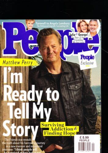 People Magazine October Matthew Perry Angela Lansbury Leni Klum My