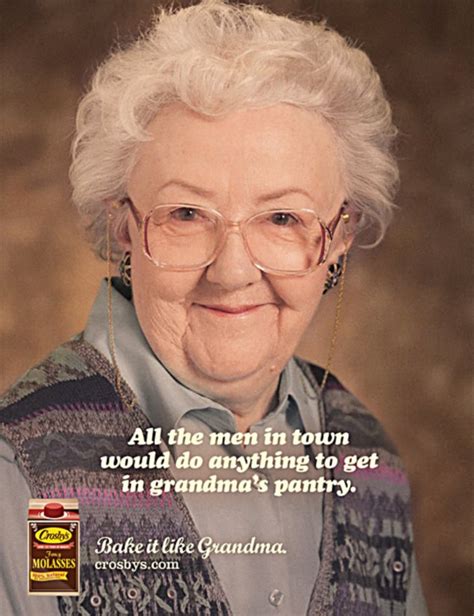 Grandma Fancy Likes It Spicy Daring Advertising Campaign Sells Molasses With A Whiff Of