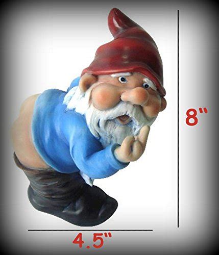 Mooning Gnome Statue By Funny Guy Mugs Way To Get A Laugh