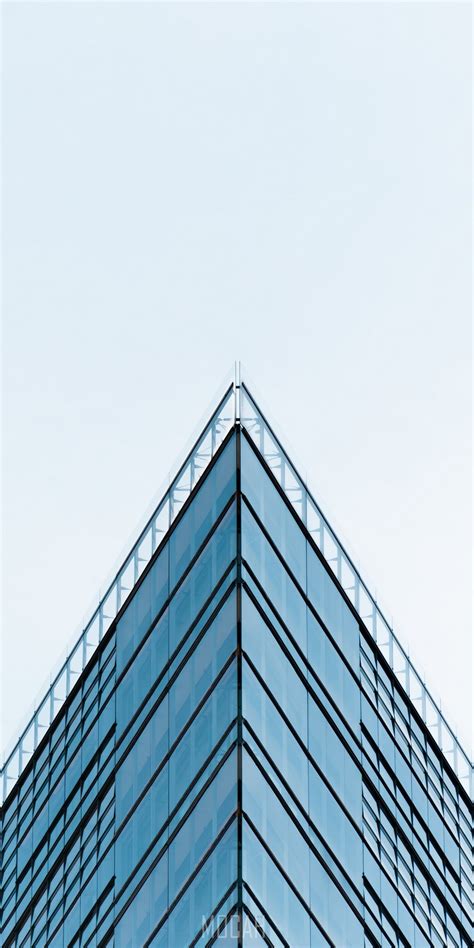 280782 A Sharp Triangular Corner Of An Office Building In Berlin