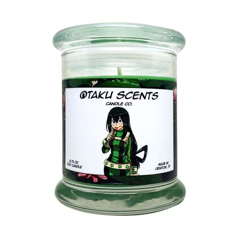 Froppy Tsuyu Anime Inspired Soy Candle Otaku Scents