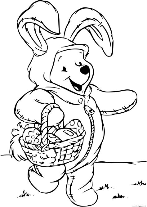 Disney Winnie The Pooh Easter Coloring Pages Xcolorings Com My Xxx
