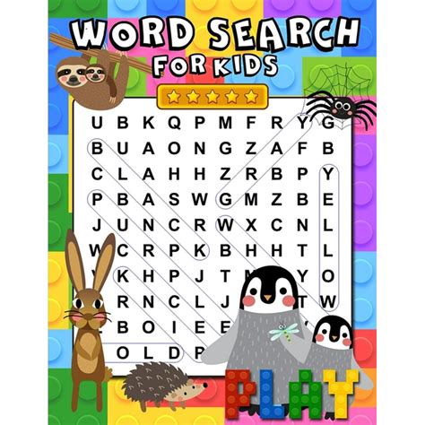 Word Search For Kids 100 Fun And Educational Word Search Puzzles For