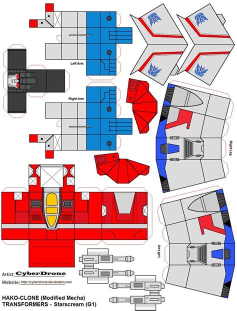 Hako Clone Starscream G1 On Deviantart