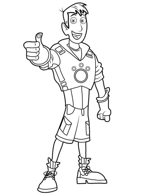 Free Wild Kratts Coloring Page Download Print Or Color Online For Free