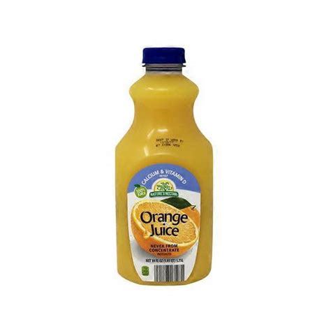 Natures Nectar 100 Pure Squeezed Orange Juice Not From Concentrate W