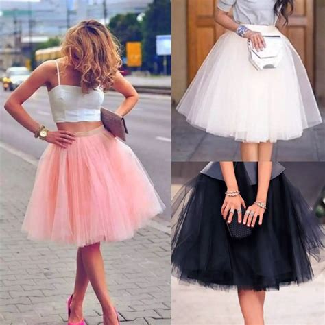 Different White Tulle Skirt Designs For Spring The Streets