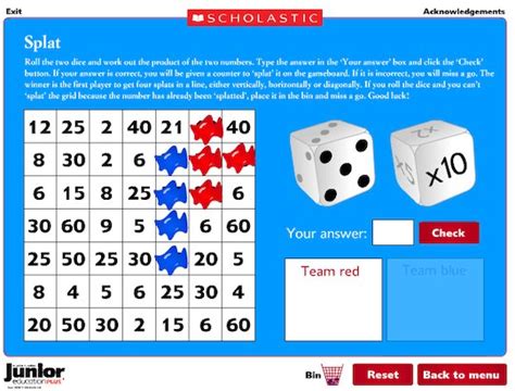 Daily Times Tables Teasers Interactive Games Scholastic Shop