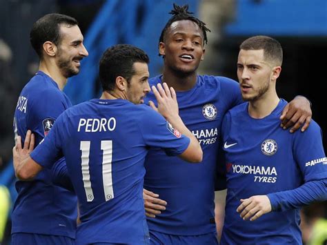 Belgium's michy batshuayi blasting a ball into his own face is the world cup highlight we can all enjoy. FA Cup: Michy Batshuayi Brace Puts Chelsea Into Fifth Round