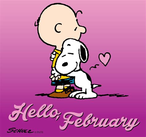 February Snoopy Quotes Peanuts Gang Snoopy