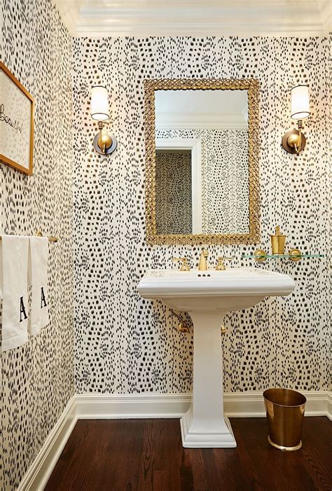 Best Powder Room Wall Paper Basic Idea Home Decorating Ideas