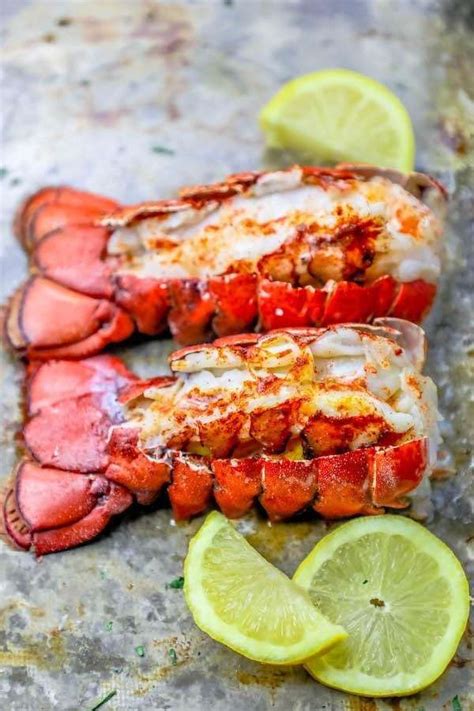 Perfect Oven Broiled Lobster Tails Recipe Oven Baked Lobster Tails