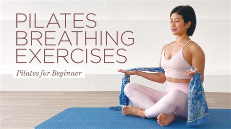 Pilates Breathing Exercises And Movement For Beginners Youtube