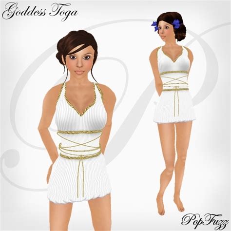 Second Life Marketplace Goddess Toga By Popfuzz Greek Toga Roman Toga
