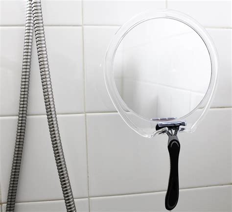 Jiben Fogless Shower Mirror With Power Locking Suction Cup Built In Razor Hook 781398249539 Ebay