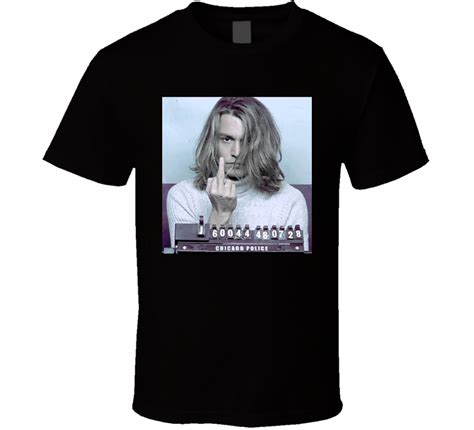 He has won the golden globe award and screen actors guild award for. Boston George Jung Mugshot Blow Movie Johnny Depp Fan T Shirt