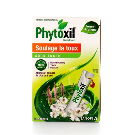 Phytoxil Sans Sucre Sirop Toux Sachets Sanofi Pharmacie Des Drakkars
