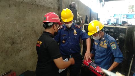 Proteksi Alat Pemadam Kebakaran Dpkp Banjar Inspeksi Ke Pt Panca